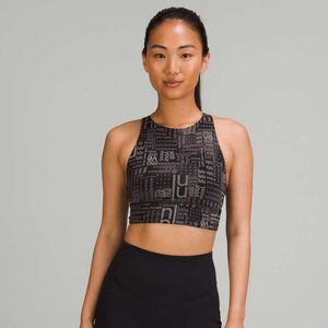 50.NWT 🍋 Lululemon Energy High-Neck Longline Bra Medium Support B-D Cups 6